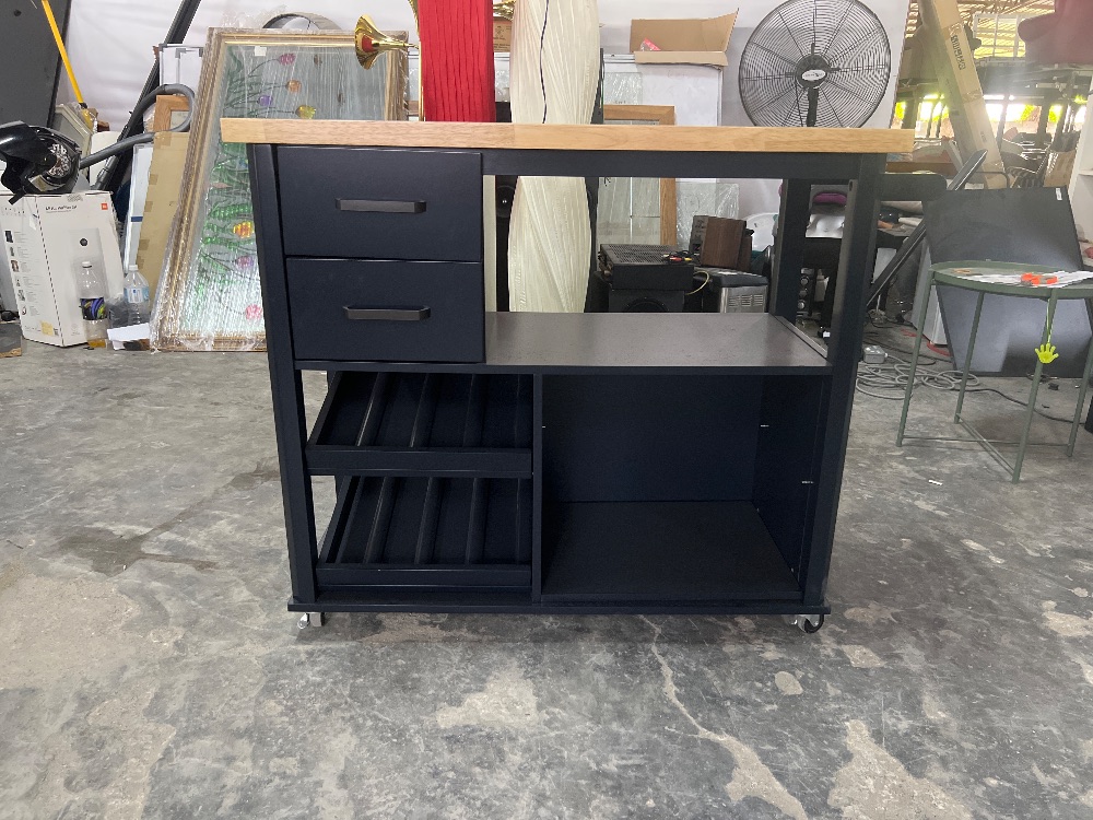 RT585OCC Maison Kitchen Trolley Black Colour / RT585OCC Maison