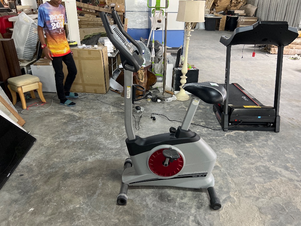 homcom 8kg flywheel exercise bike