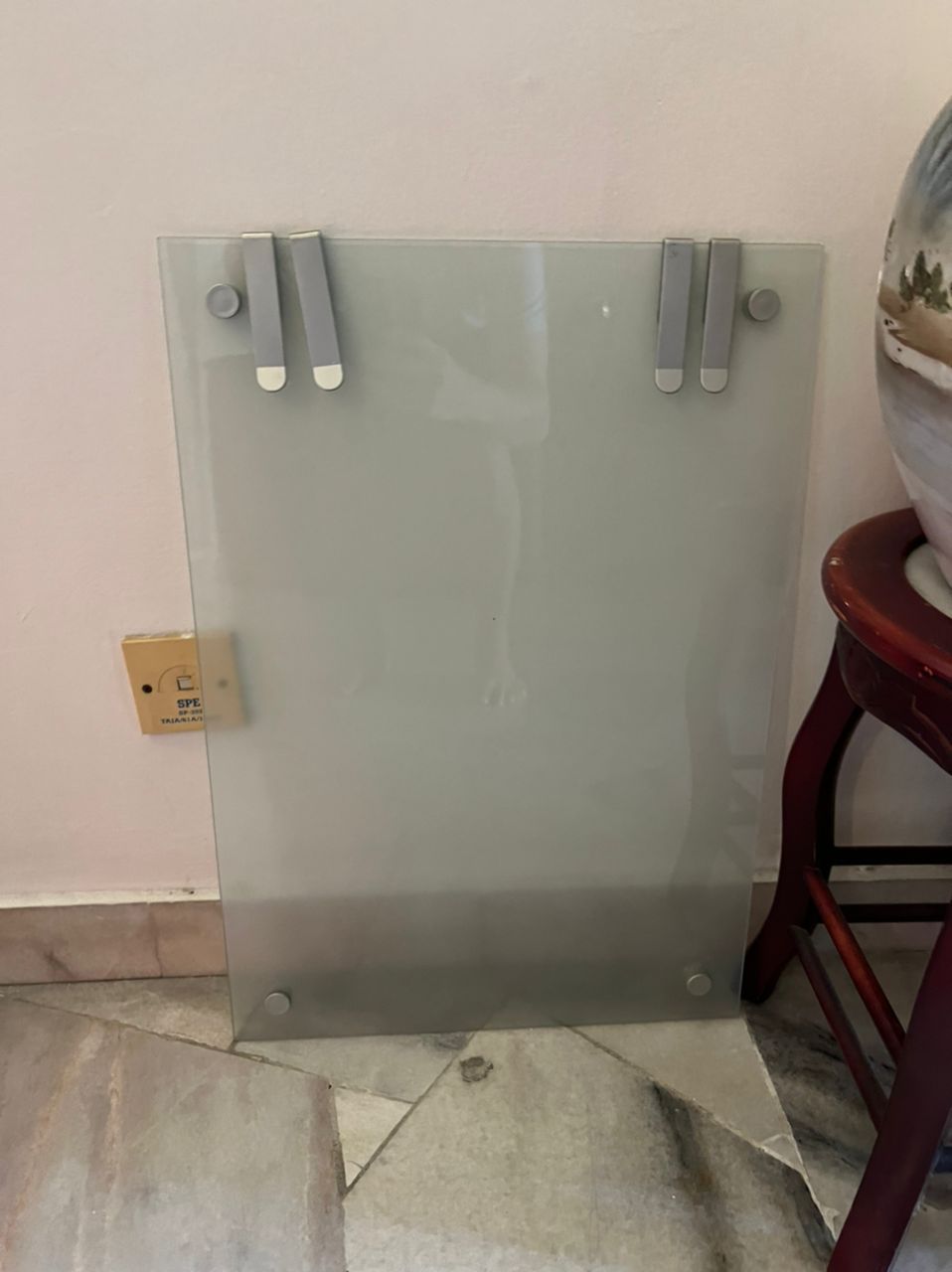 Tempered Glass Notice Board Unearth Store