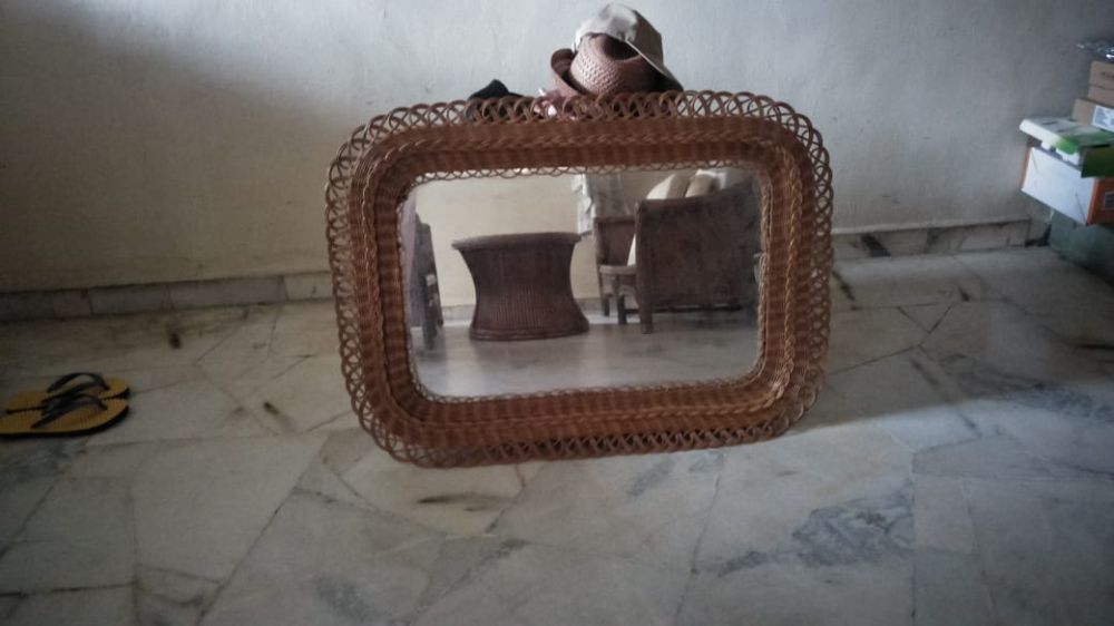 Rattan Wall Mirror - Unearth Store