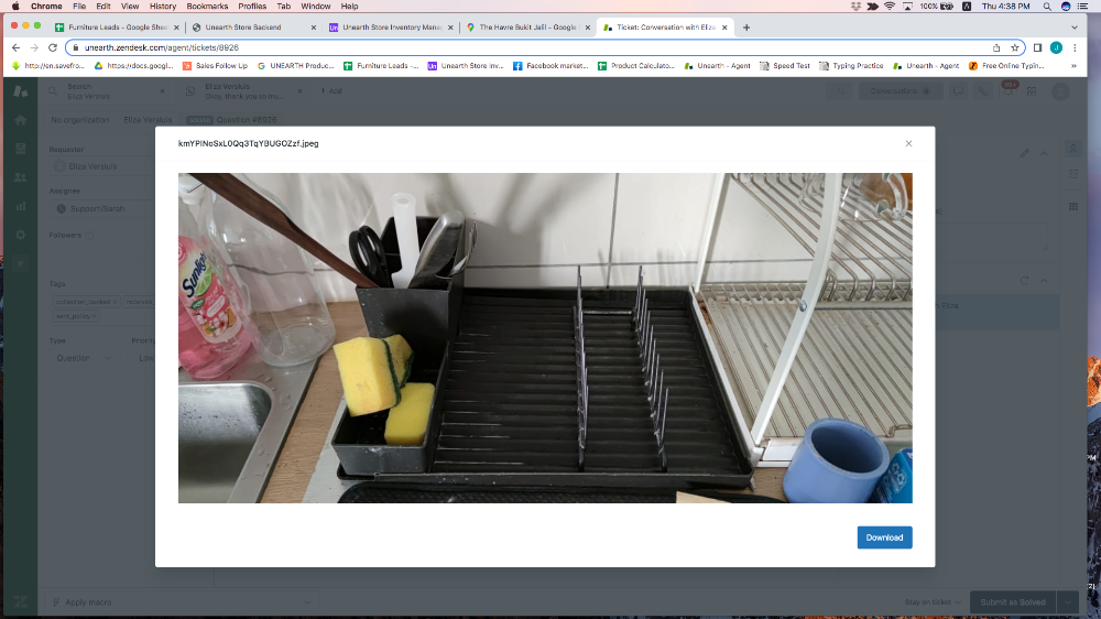 Small Black Plates Drying Rack Unearth Store