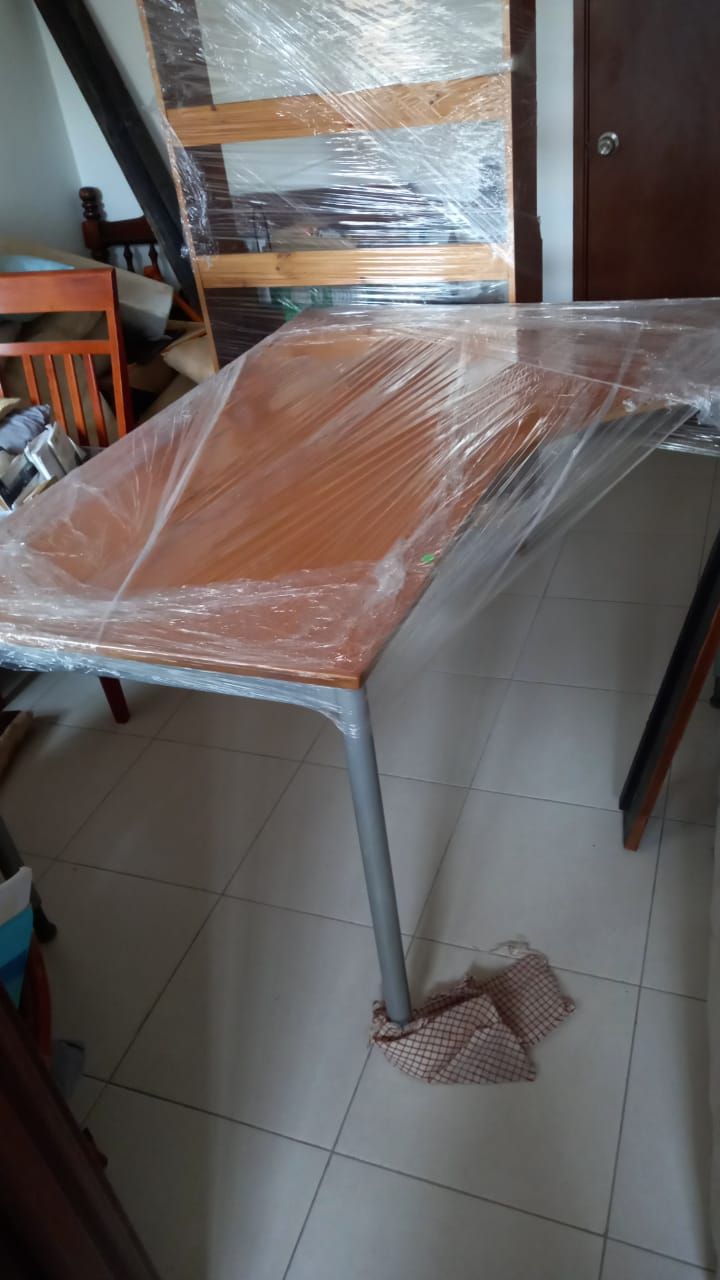 Wood Metal Frame Desk - Unearth Store