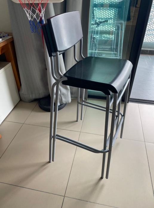 IKEA Black Kitchen high chairs Unearth Store