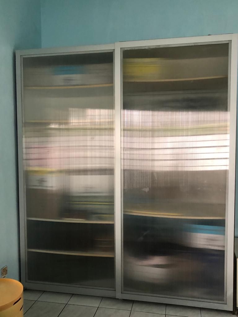 White 2-door Cabinet - Unearth Store