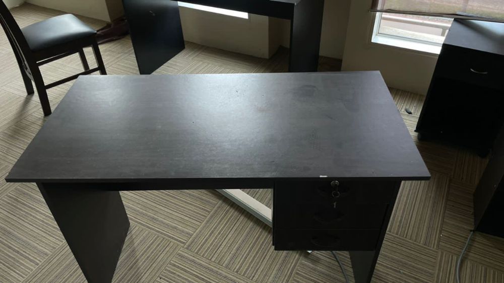 Wooden Office Desk - Unearth Store