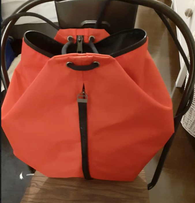 Under Armour Orange Knapsack Backpack Unearth Store