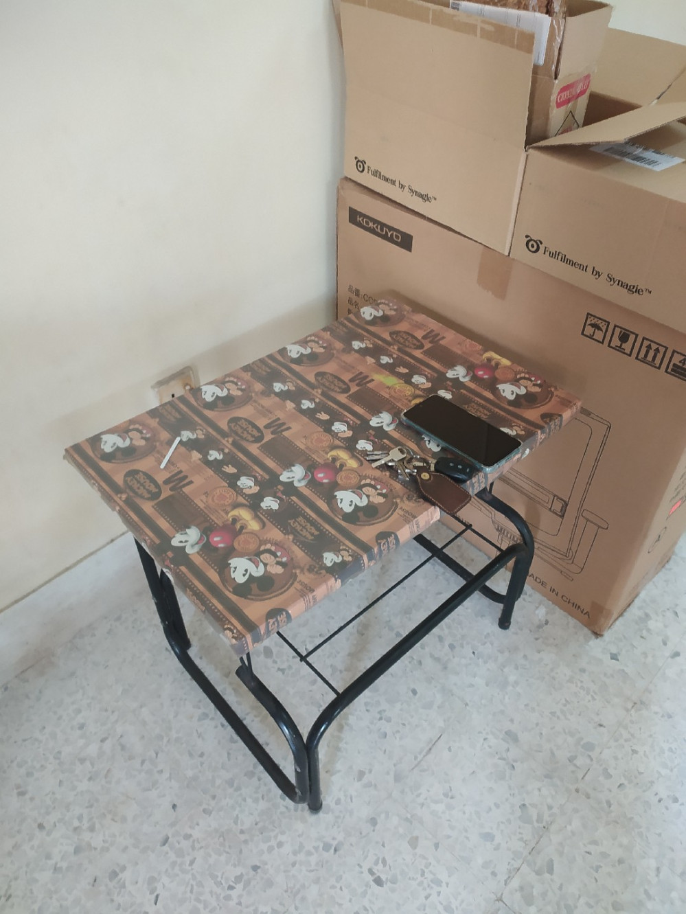 metal frame coffee table - Unearth Store