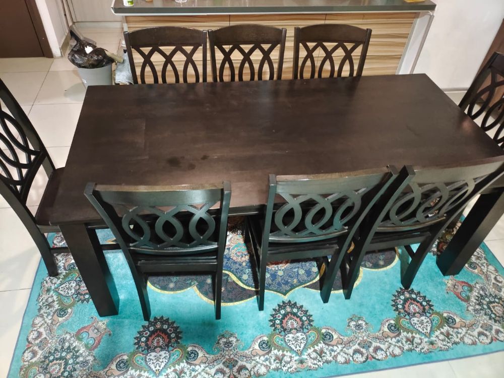 Dark Brown Wooden Dining Chairs Unearth Store