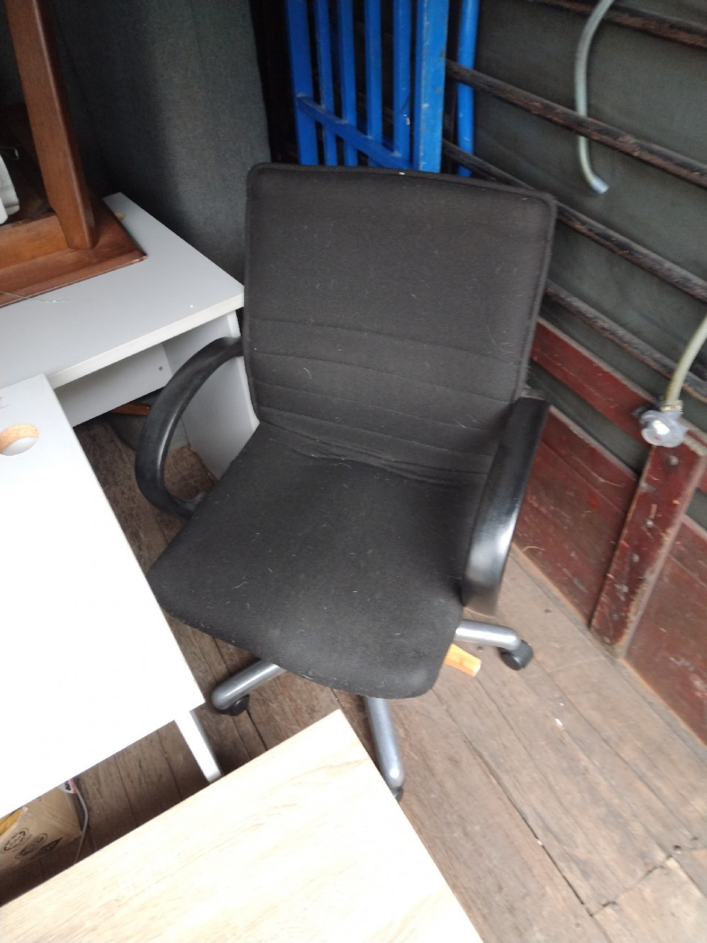 Black Fabric Office Chair Unearth Store