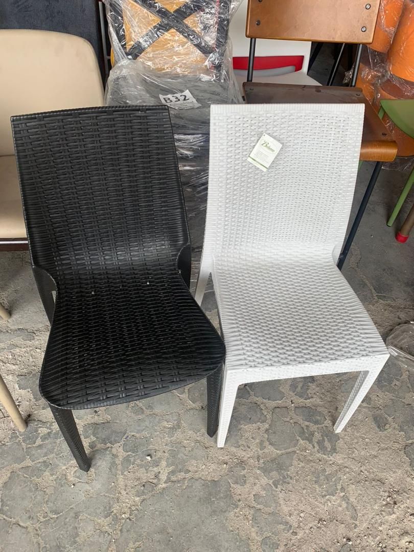 White Rattan Dining Chair Unearth Store