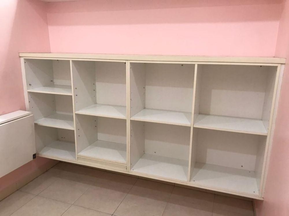 White Wooden Shelving Unit Unearth Store