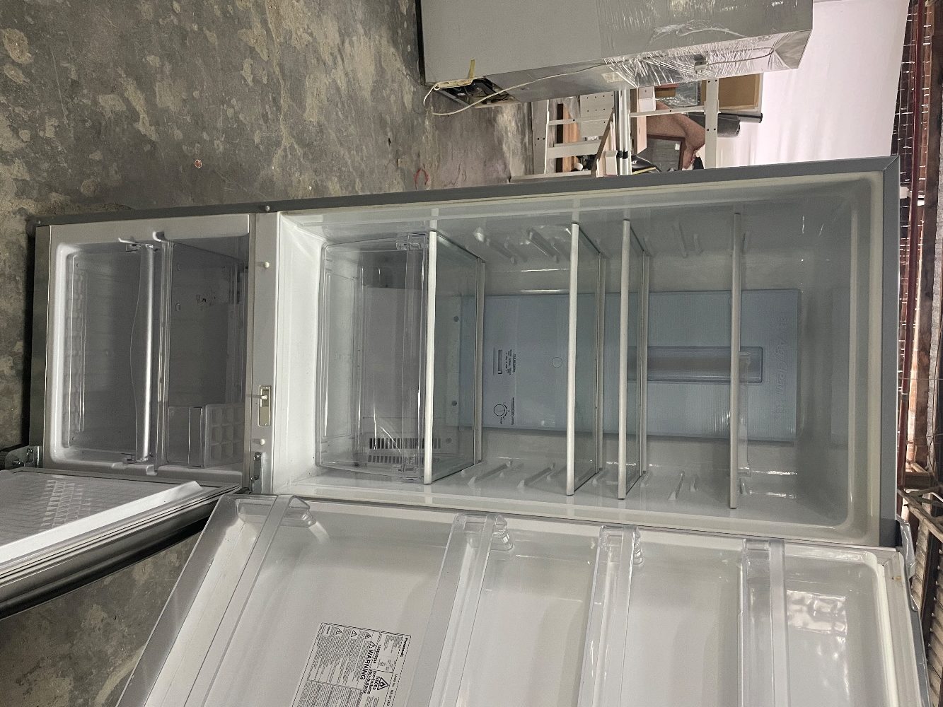 panasonic-2-door-refrigerator-silver-colour-peti-sejuk-2-pintu