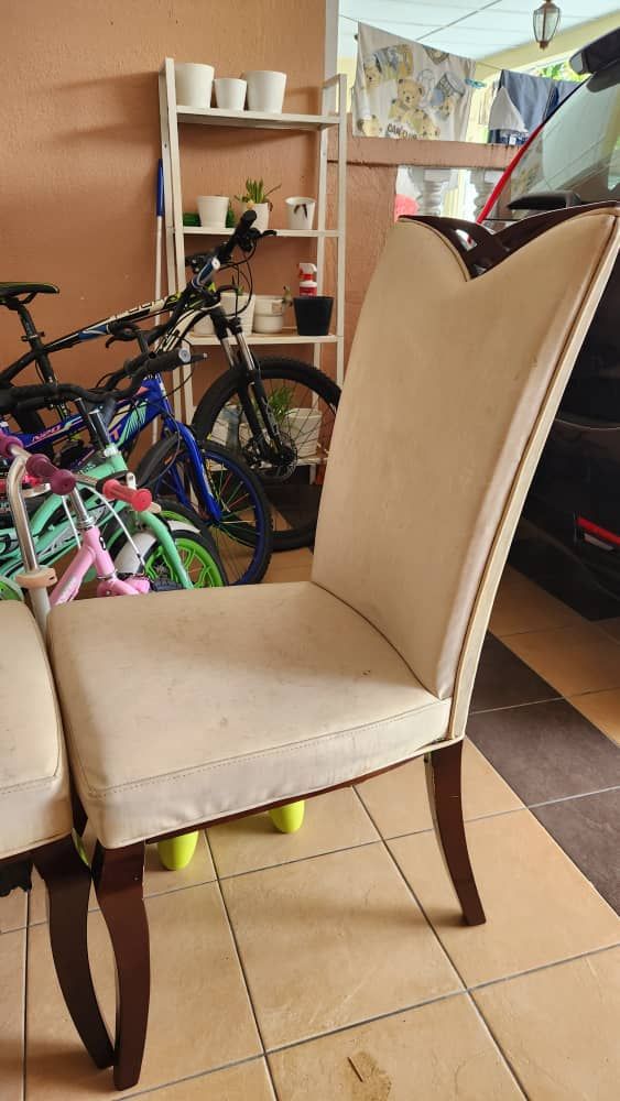 Cream Fabric Dining Chair Unearth Store