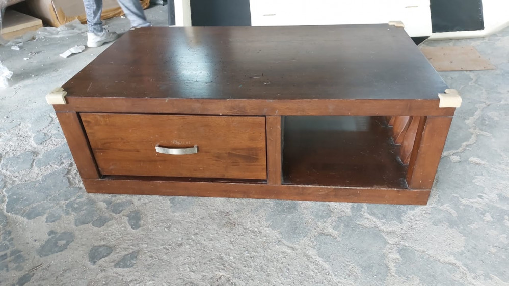 brown coffee table - Unearth Store